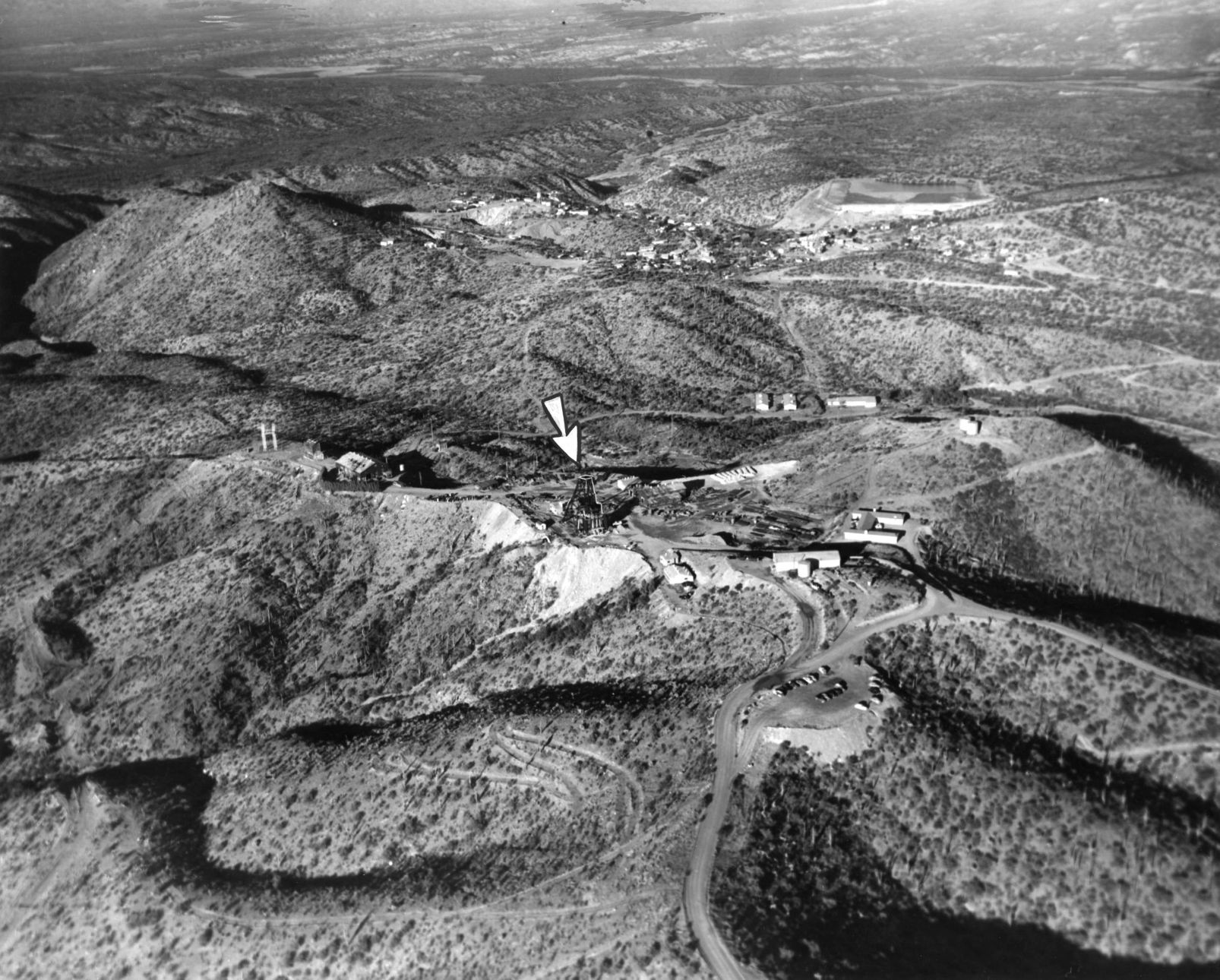 San Manuel copper mine, refinery, smelter